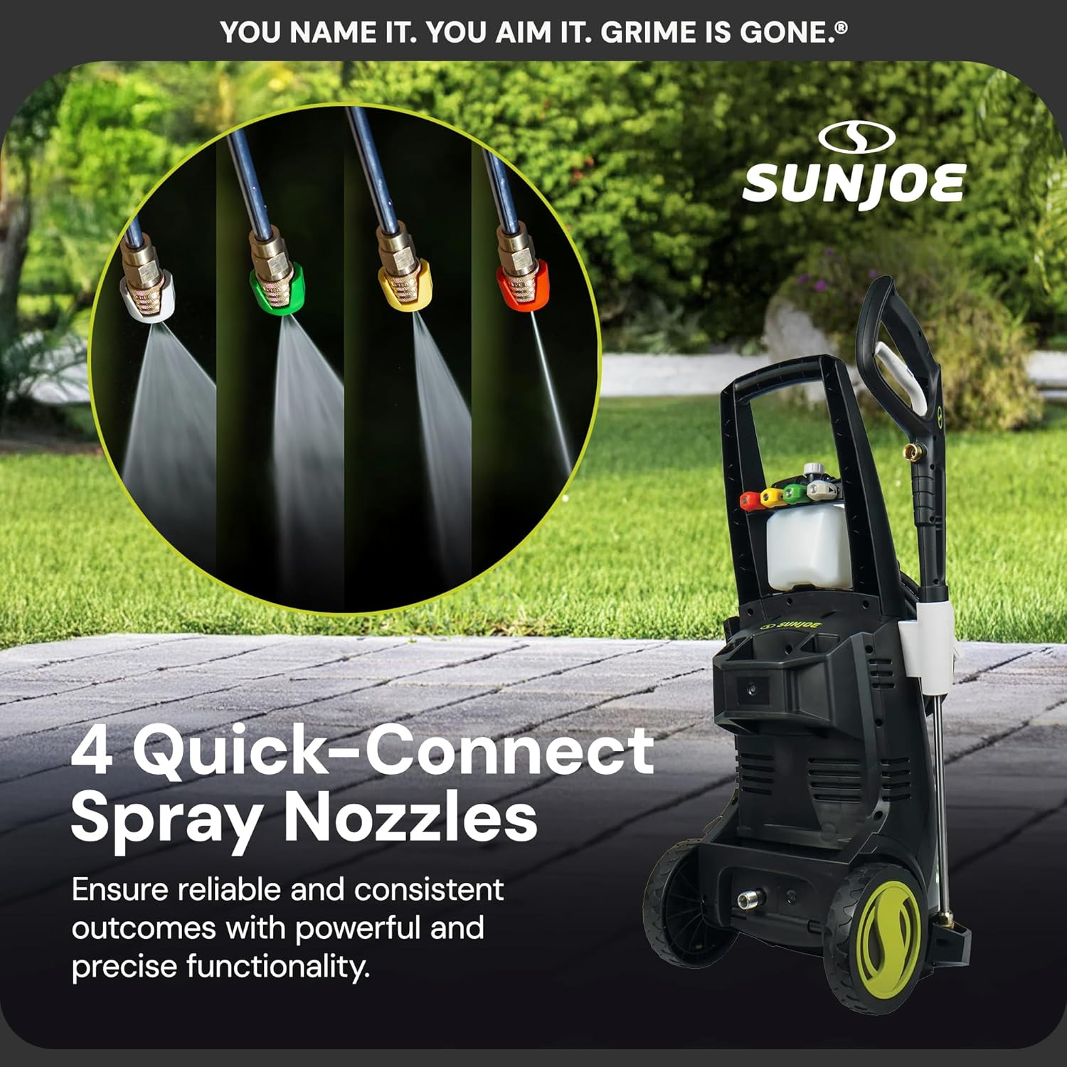 SPX3000-XT XTREAM 2,200 PSI Pressure Washer with 14.9A Motor, Includes 4 Quick-C