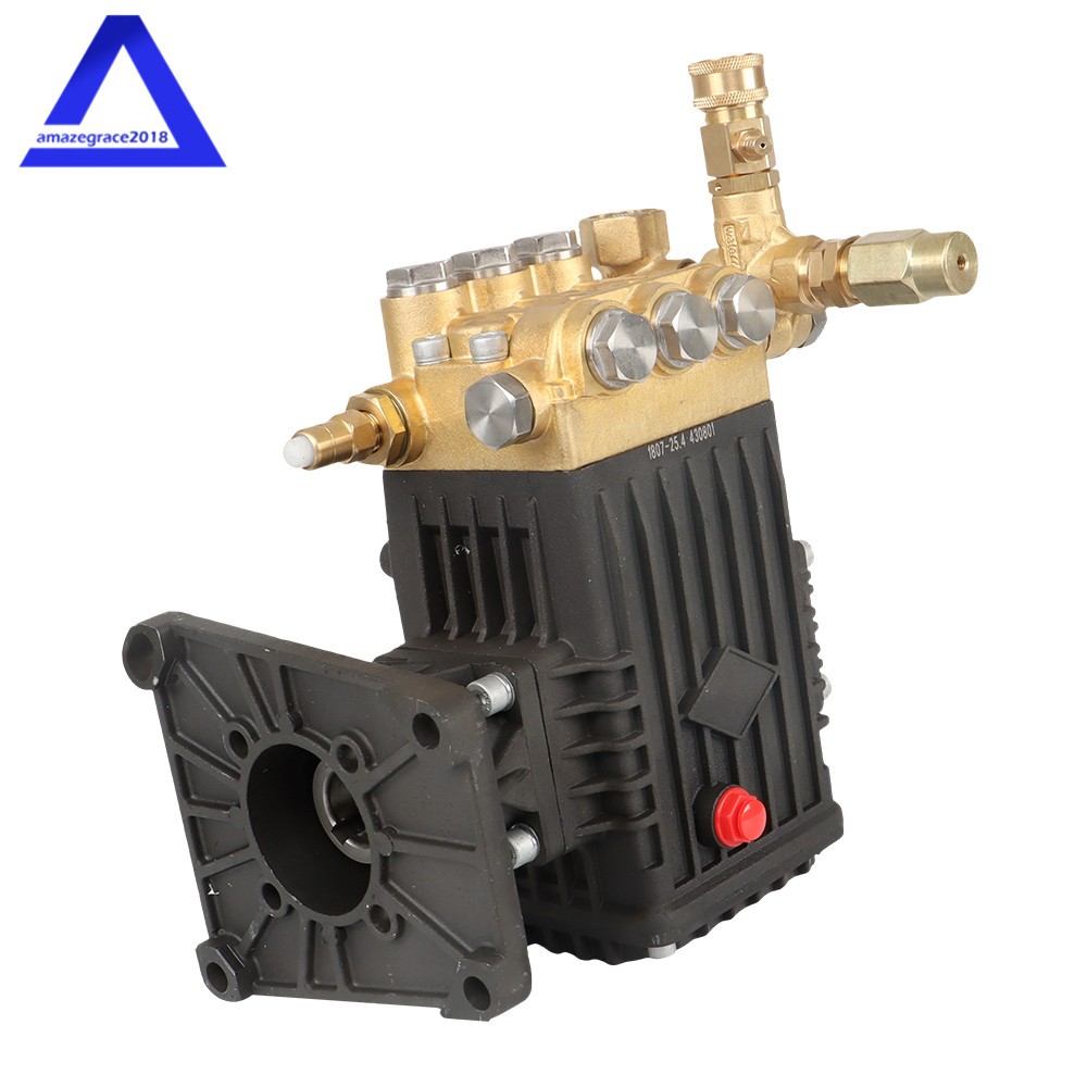 4 gpm 3400 rpm Pressure Washer Pump 9 hp 3000 PSI 1-in Shaft
