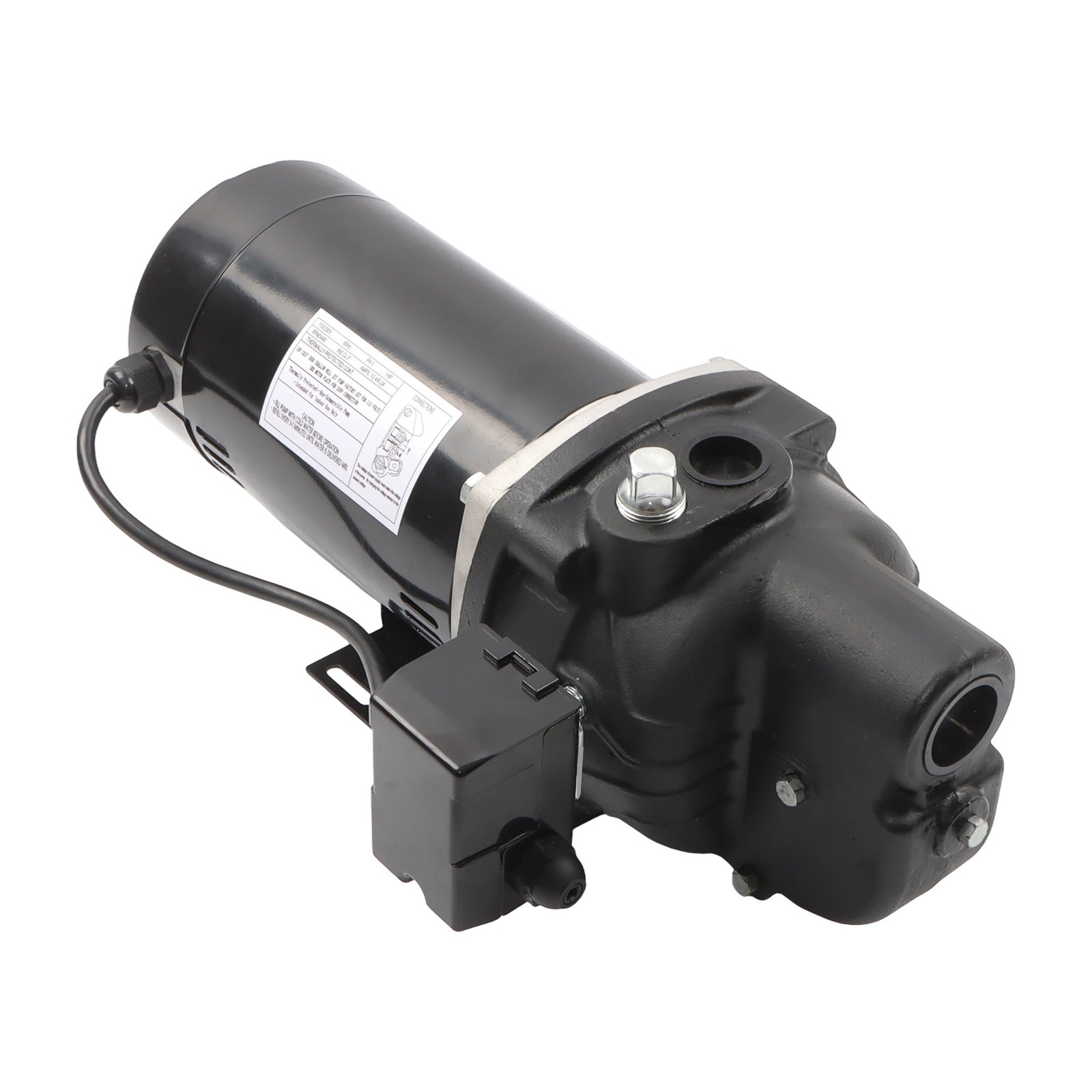 Heavy Duty Shallow Well Jet Pump SWS100 510 GPH 115/230V 1 HP 3480RPM 1 Phase