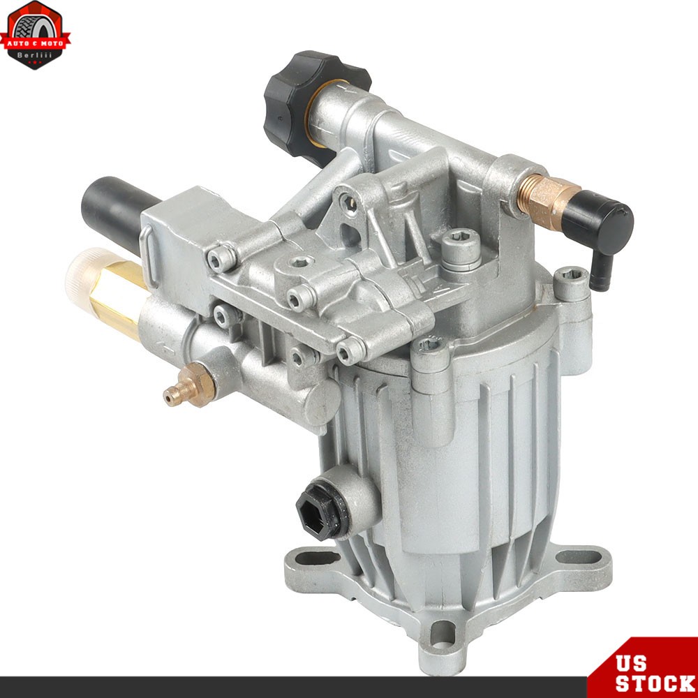 2.5 GPM 3000 PSI Universal Pressure Washer Pump 3/4 HorizShaft MAX Oil Sealed US