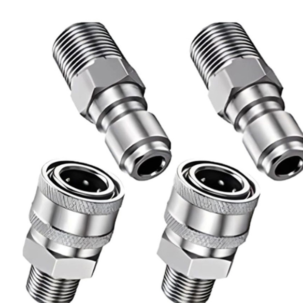 Stainless Steel Connector Set for Professional and Home Cleaning Needs