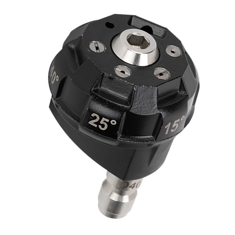 6 in 1 Pressure Washer Nozzle Stainless Steel and Brass Construction 4500 PSI
