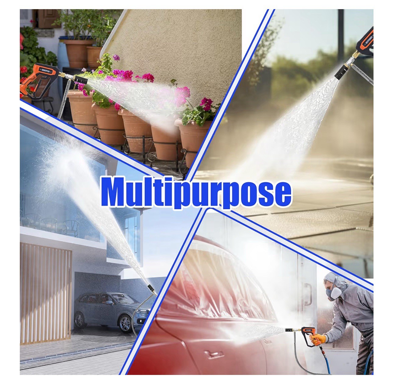 5-6.5 GPM, Downstream Injection Spray Nozzle Kit, High Power Washing External