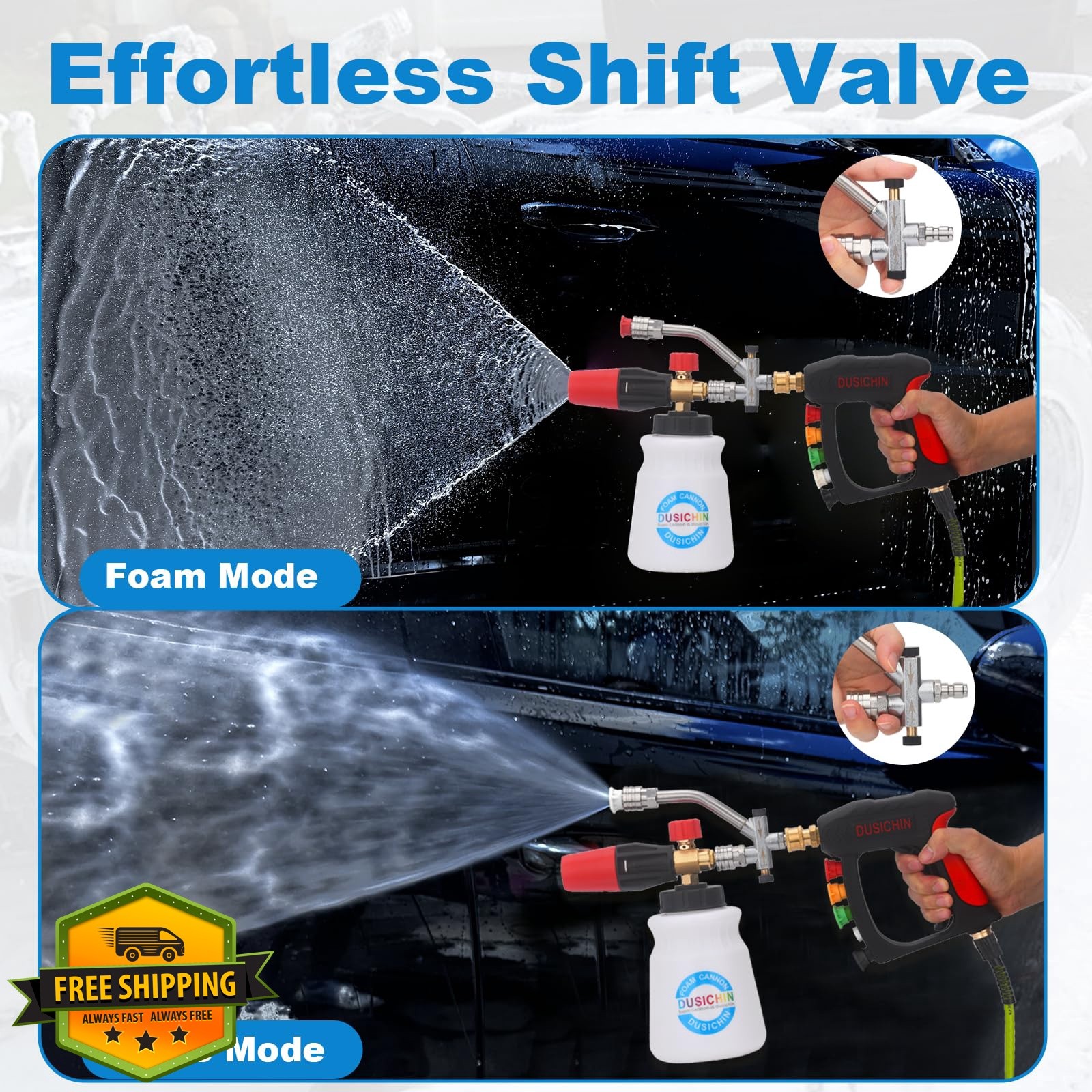 DUSICHIN Foam Cannon Pressure Washer Gun