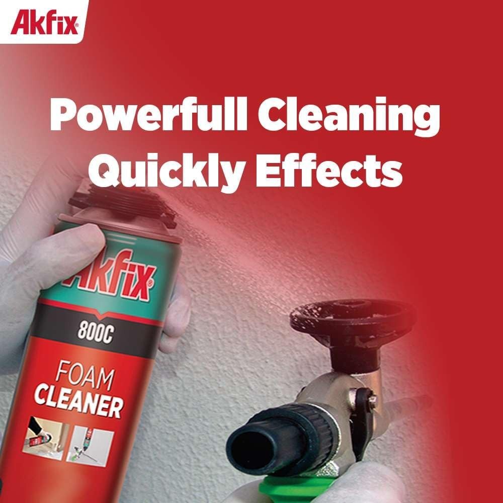 Eco-Friendly 800C Foam Gun Cleaner – 16.9 oz Sealant Remover for Easy Clean-Up