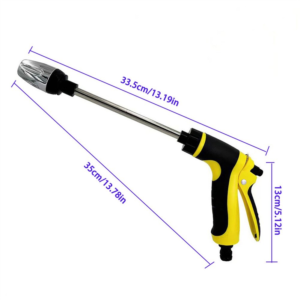 Water Pistol with 360 Degree Rotation for Efficient Car and Garden Use