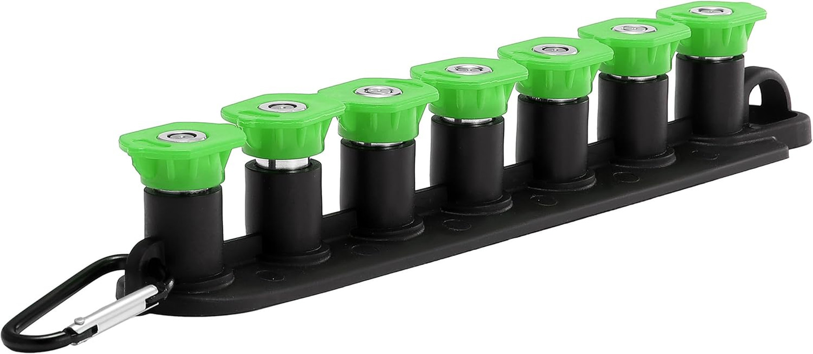 Pressure Washer Tips, 25 Degree Green Power Washer Nozzle Tips 7 Pack with No…