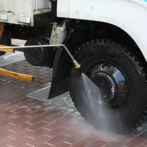 1/2/4 High Pressure Washer Jet Wash Dirt Blaster Rotating Turbo Nozzle Spray Tip