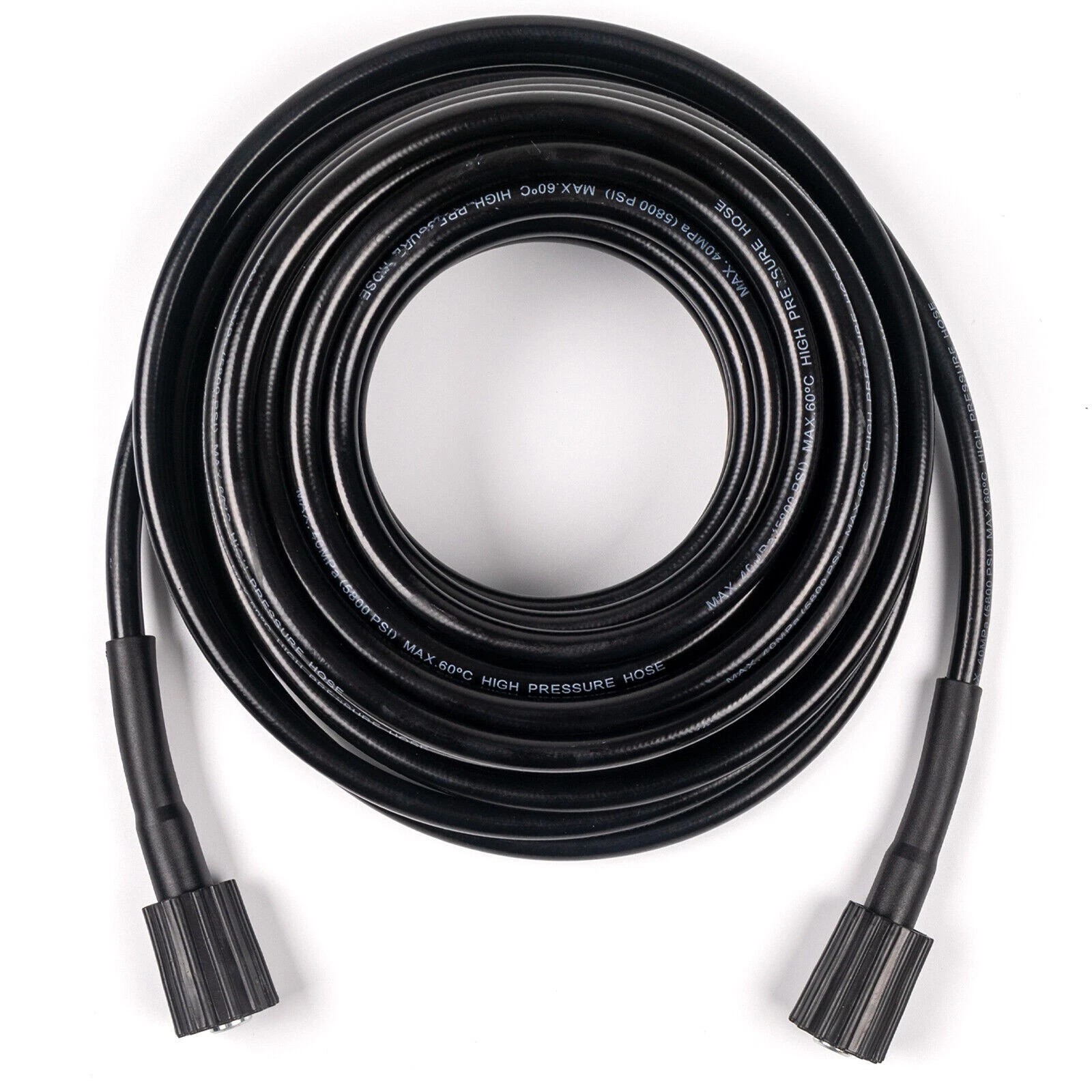 High Pressure Washer Hose 20ft 5800PSI M22-14mm Power Washer Extension Hose