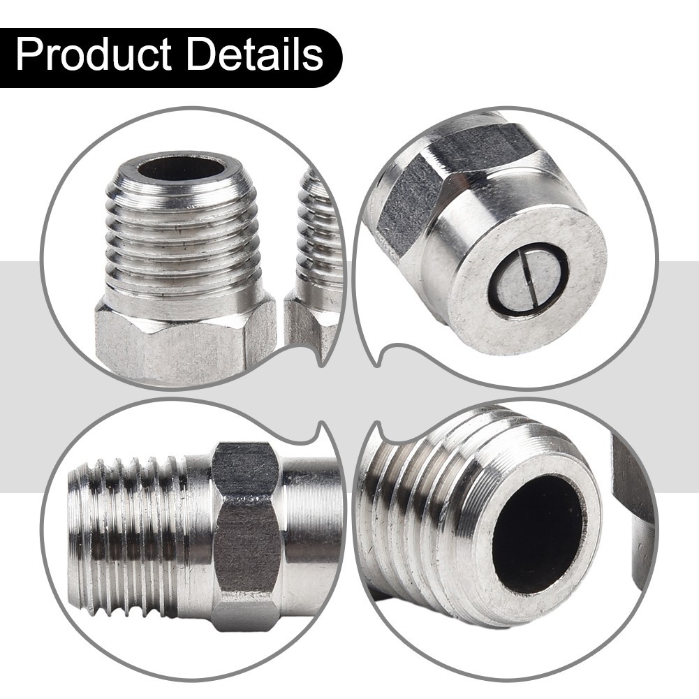 Nozzles Thread Type 1/4 Inch Male NPT 4000 PSI Hardened Insert Brand New