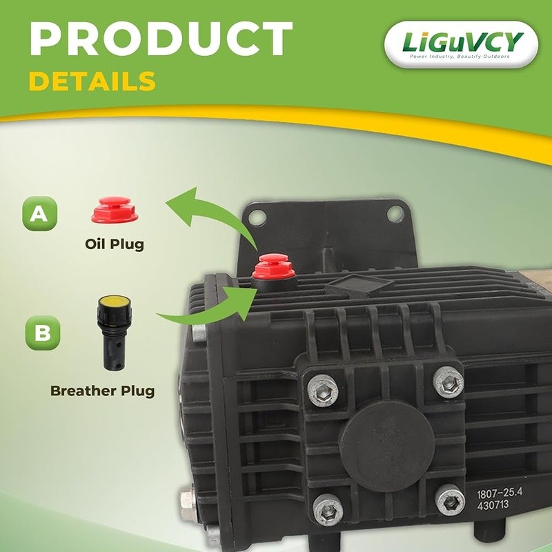 Pressure Washer Pump Removable Valve High Pressure Cleaning Kit Stainless Steel