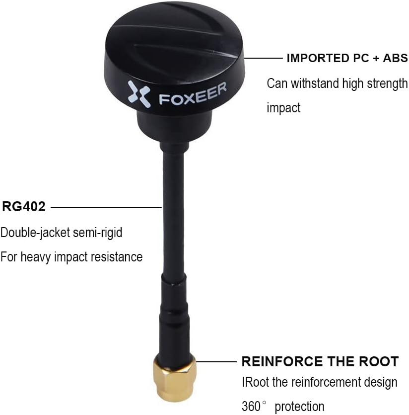 FPV Antenna 5.8Ghz Pagoda RHCP Omnidirectional for RC Drone FPV Racing Quadcopet