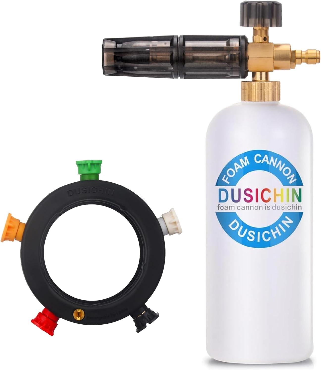 SFL-001 Foam Cannon with Brass Connectors for Pressure Washers 3000 PSI