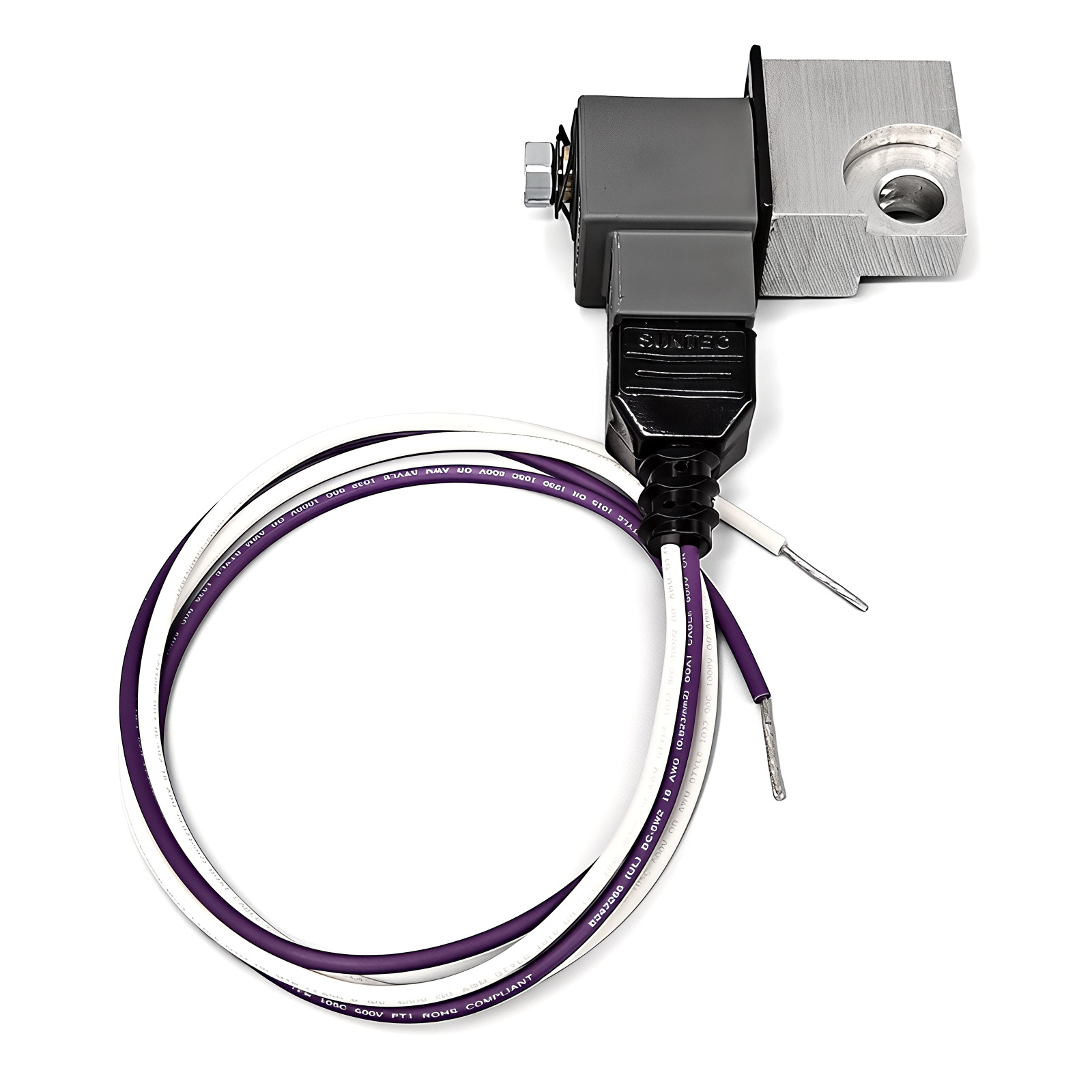 Suntec Fuel Solenoid Valve, 110-120V Non-Delay, Gray