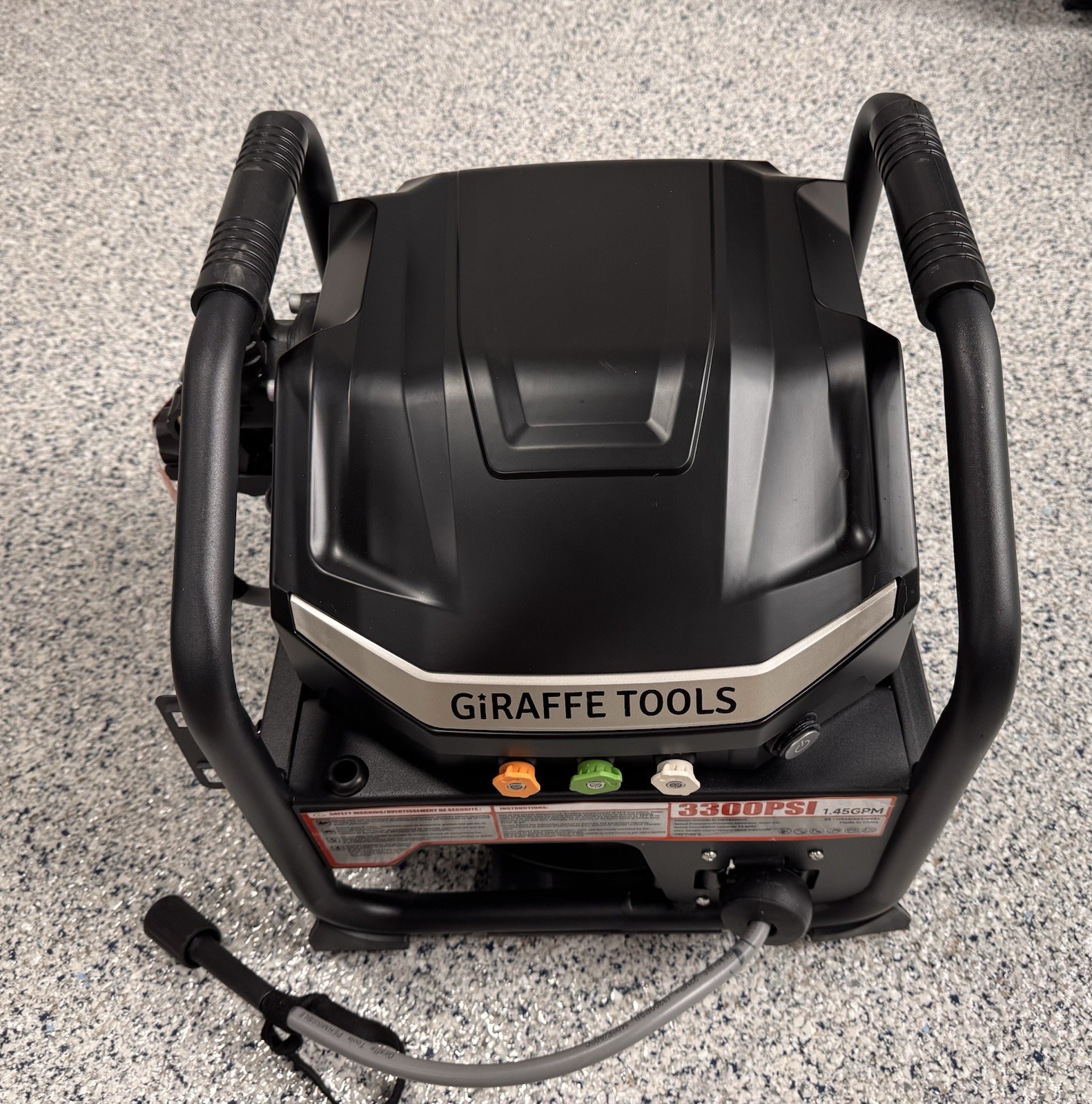 Crossfalls Retractable Pressure Washer Max, 3000PSI, 1.45GPM, 1800W Induction Mo