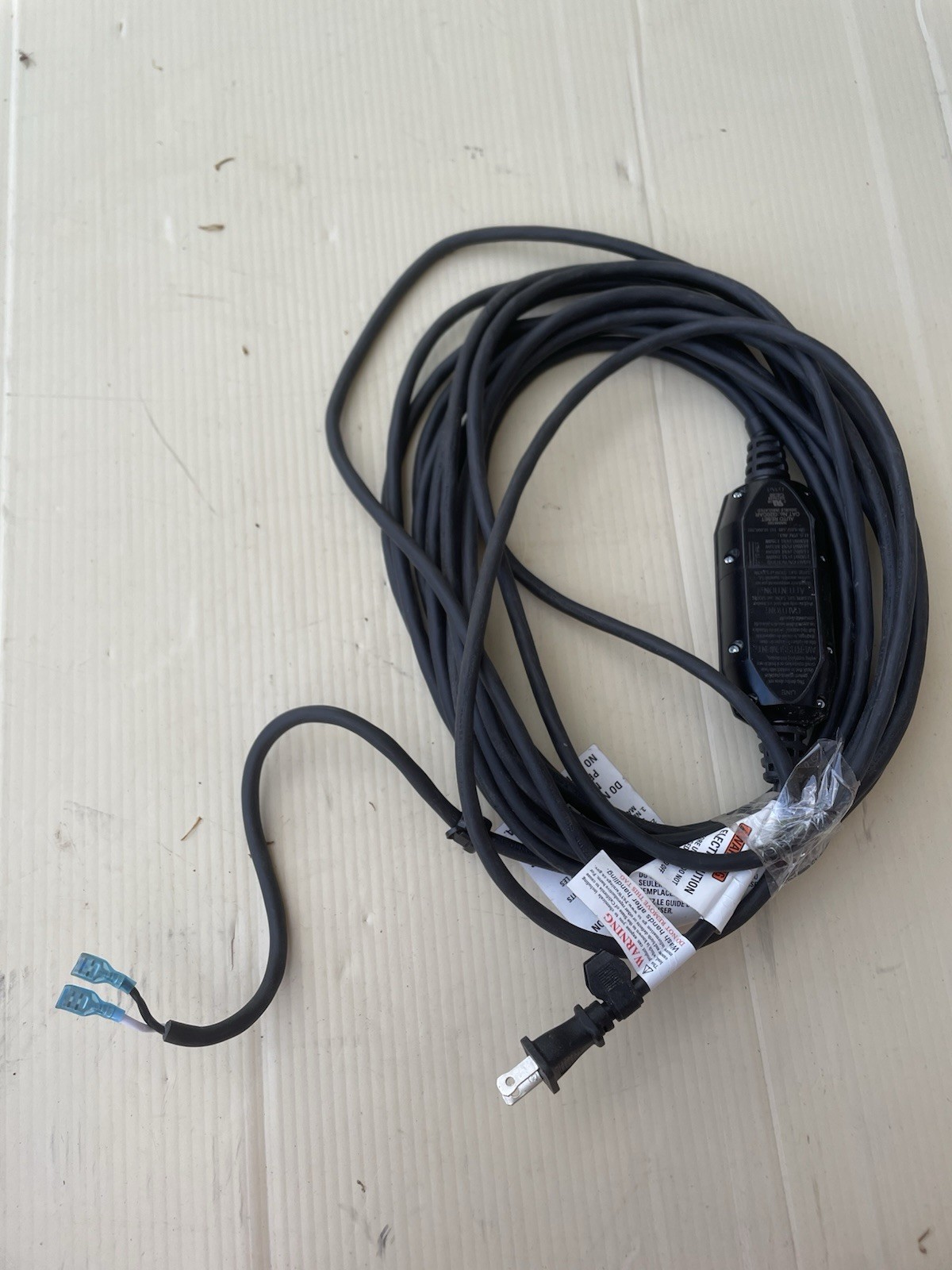 Genuine Part Power GFCI Plug Cord For DeWALT DWPW2600 Electric Pressure Washer