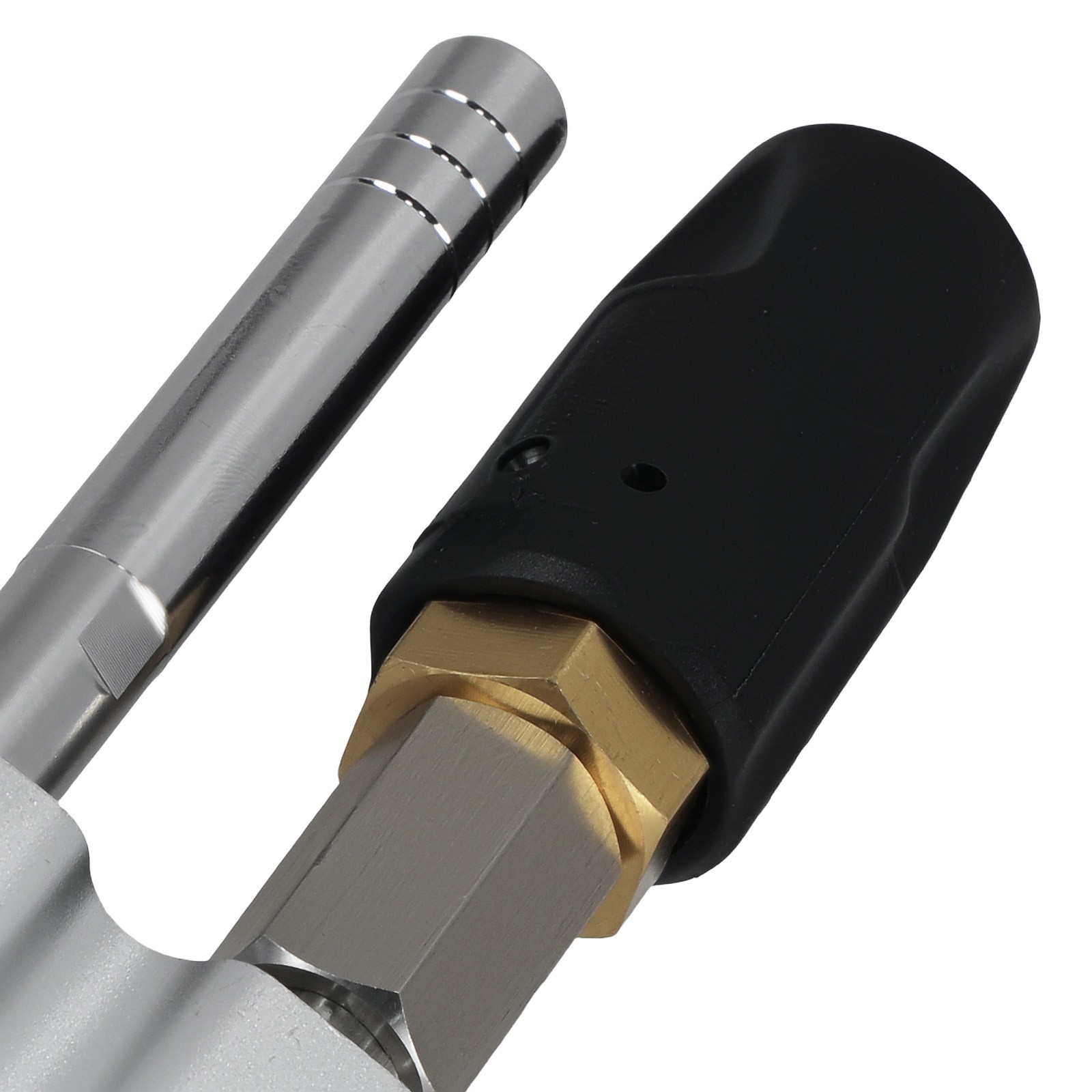 1PC 6000 PSI Brass Pressure Washer Nozzle 2-in-1 Soft Wash Tip 0-60° Spray