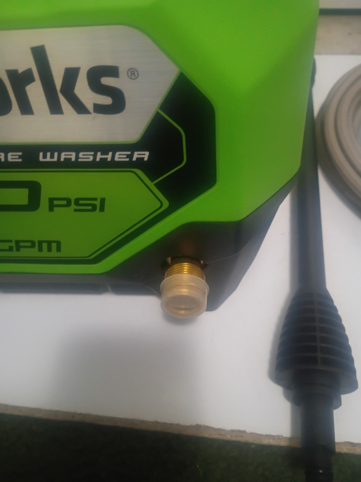 Greenworks 1800 PSI 1.2 GPM Compact Electric Pressure Washer GPW1800