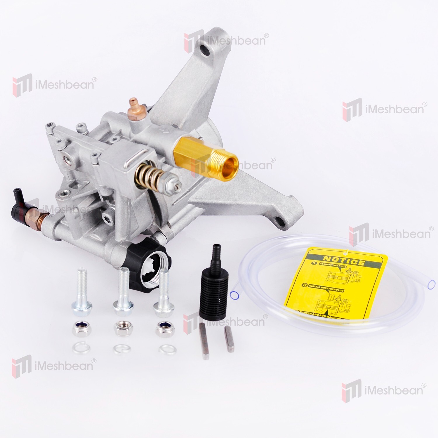 1/4″ Snow Foam Pressure Washer Gun Car Wash Soap Lance Cannon Spray Jet Bottle