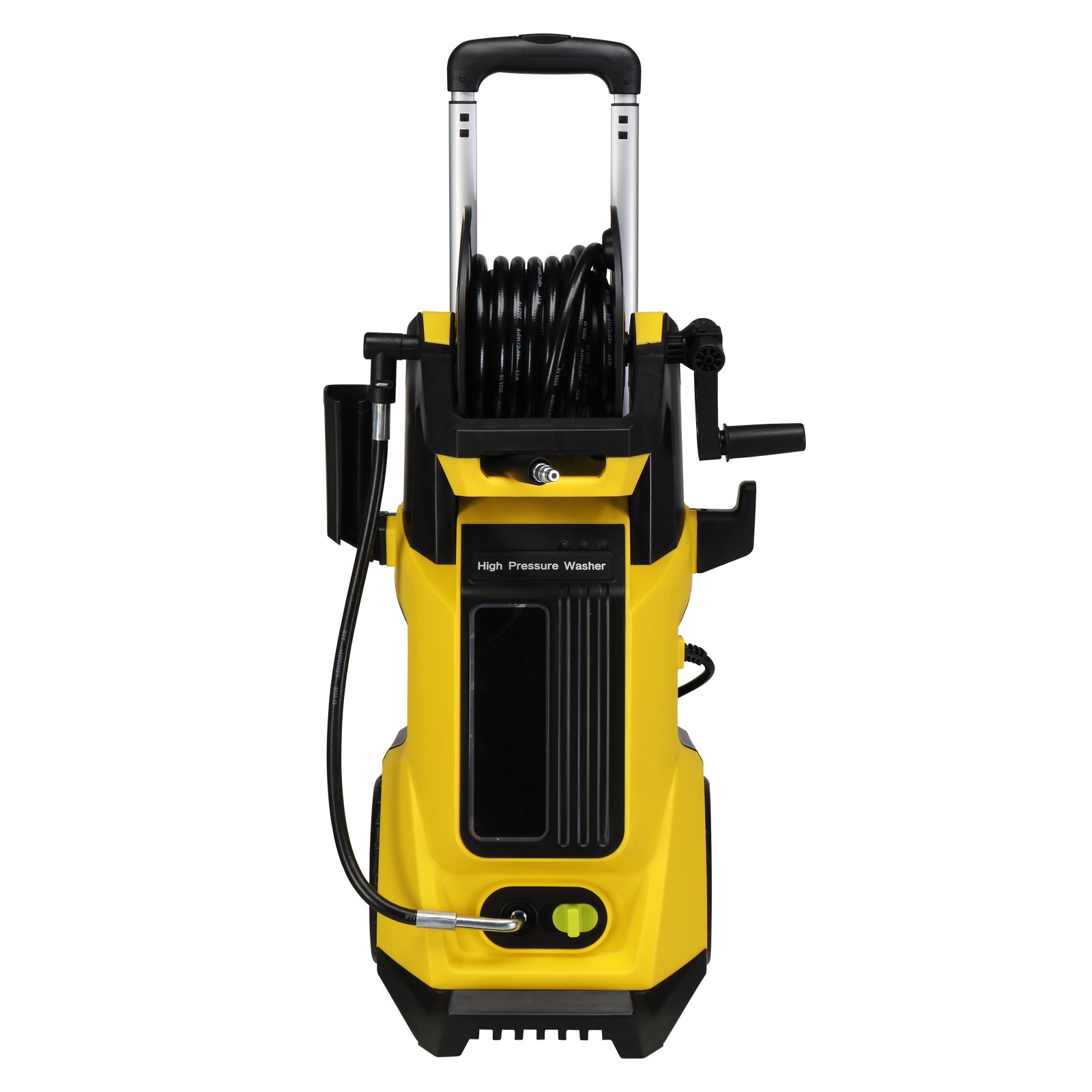 Electric Pressure Washer 3800PSI 2.6 GPM Electric High Power Washer With Wheels