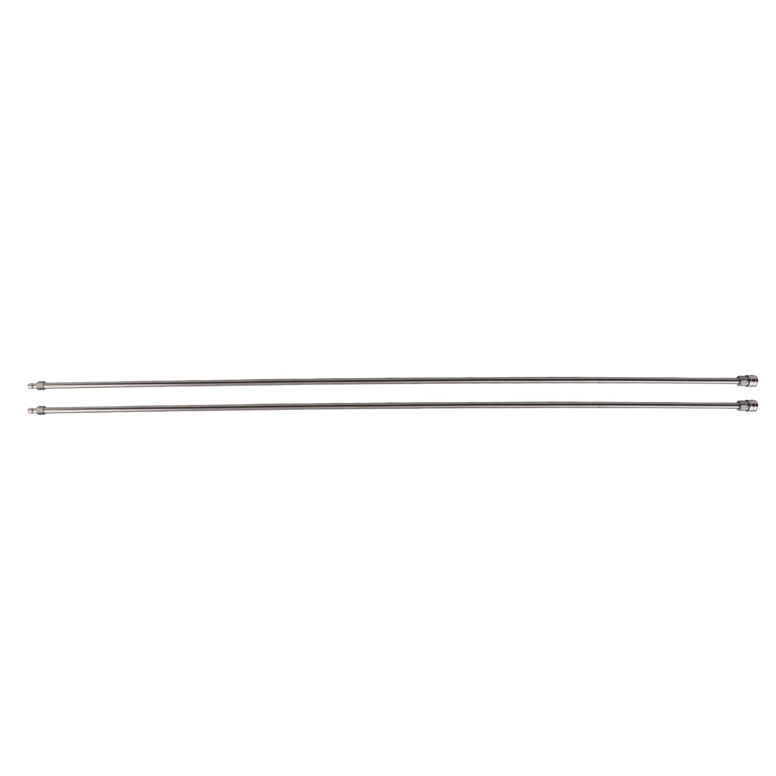2x 60in Power Washer Extension Bar 304 Stainless Steel 1/4″ Quick Connect