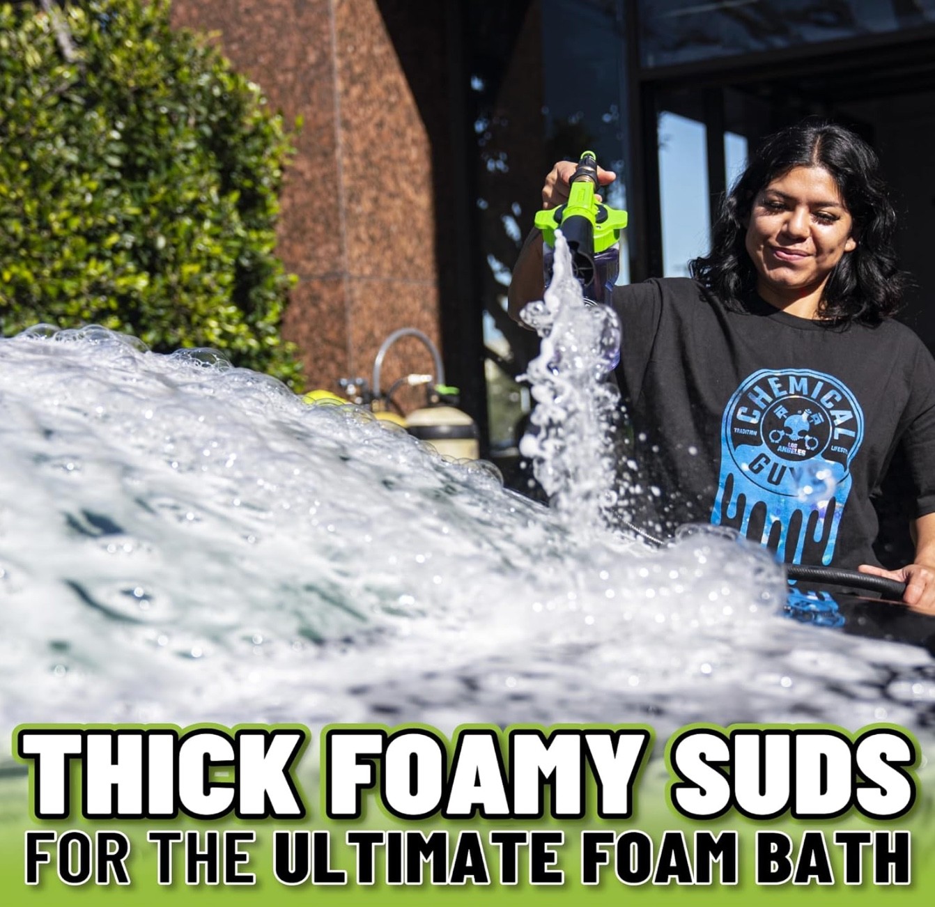 Foam Blaster 6 – Foam Cannon Garden Hose Attachment, Easy to Use, Sprays Thick