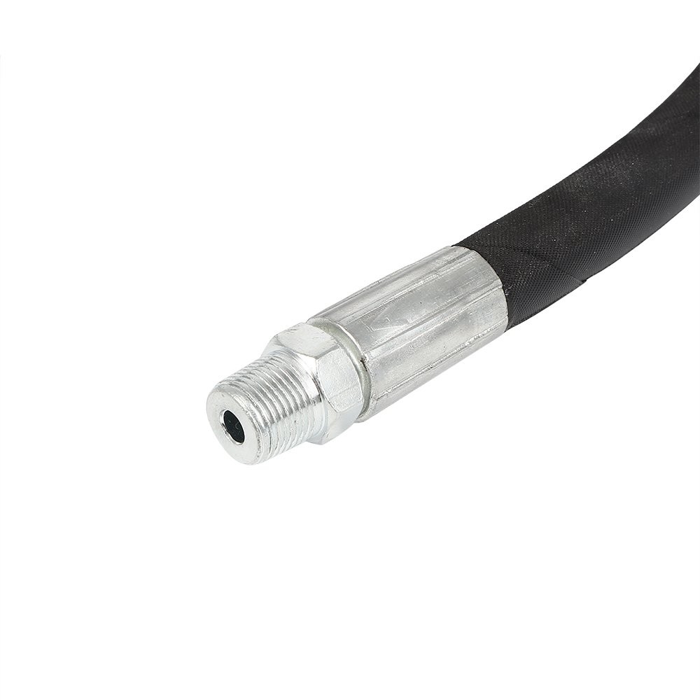 4 FT X 3/8″ Pressure Washer Whip Hose – 4000PSI Swivel NPT Solid M22 Female