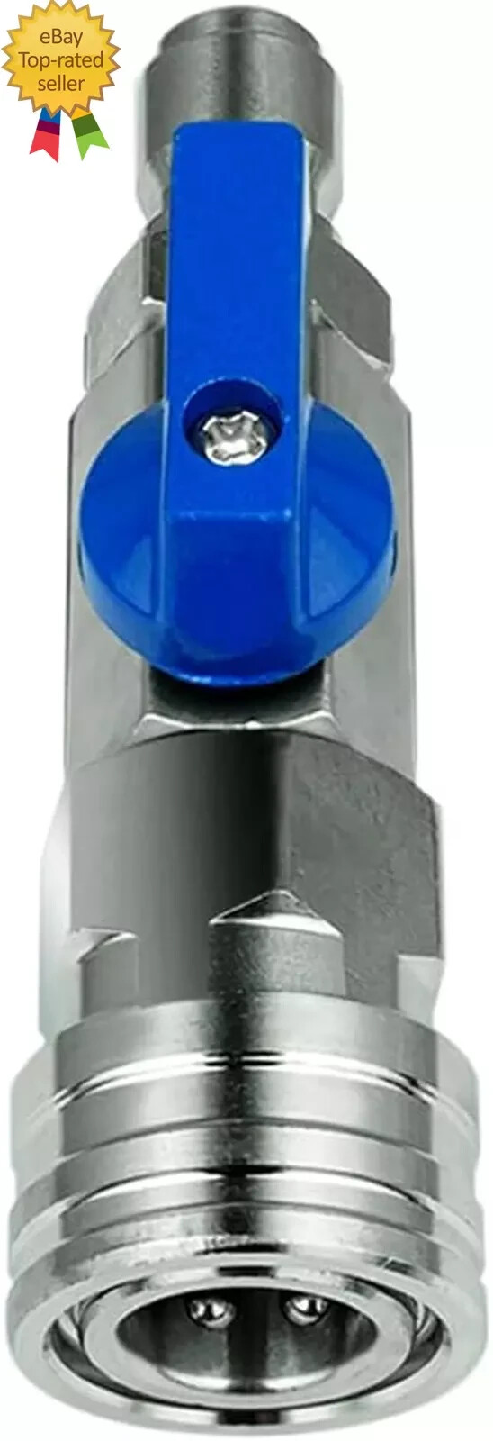High Pressure Washer Ball Valve Kit 3/8 NPT Quick Connector 4500 PSI for Power W