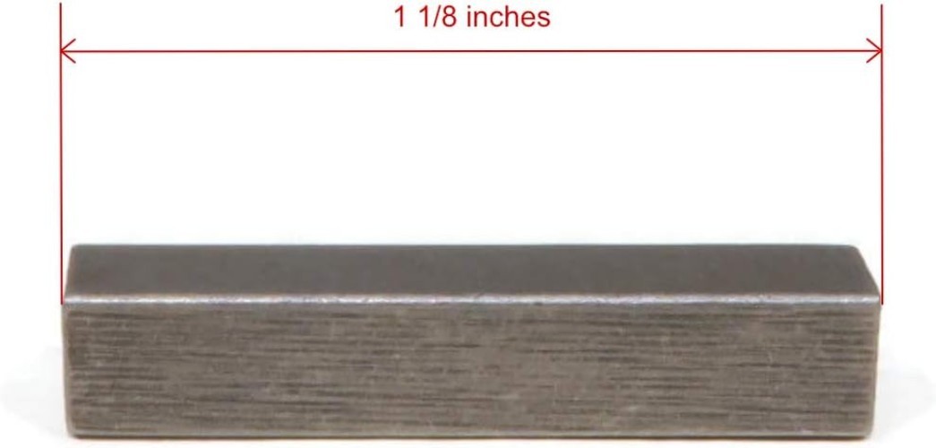 3/16″ Keyway Replacement for Pressure Washer Pumps – Durable Zinc Construction