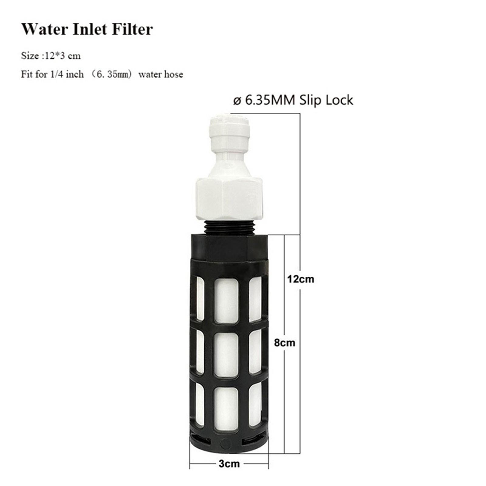3X Water for Pump and Water Sprayer Misting System for 1/4 Inch Water Hose G9Z5