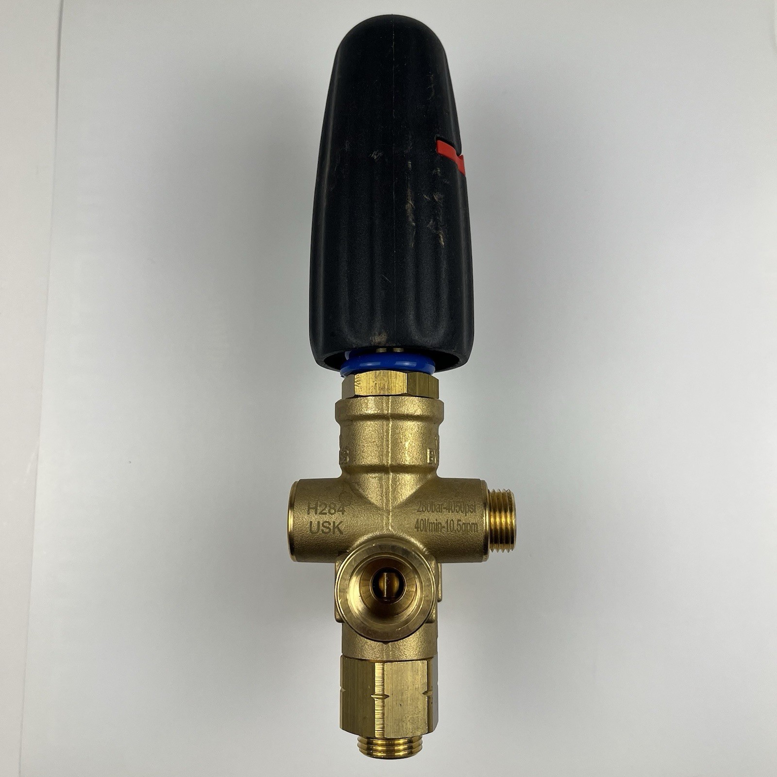 Interpump H284 USK 280 Bar Brass Pressure Washer Unloader Valve 4050 PSI Italy