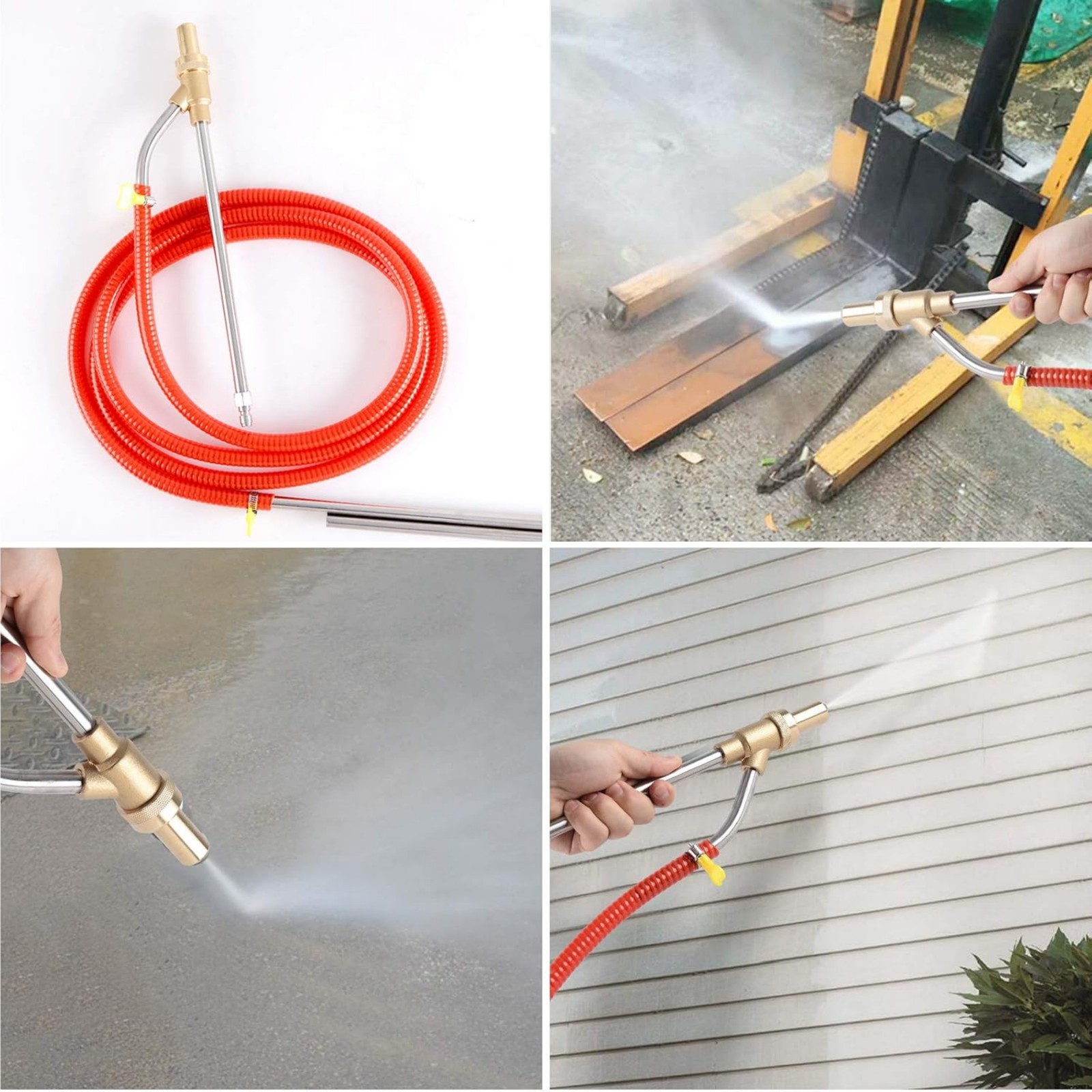 Wet Sandblasting Kit For Pressure Washer – 5000 PSI 1/4 Inch Quick Connect