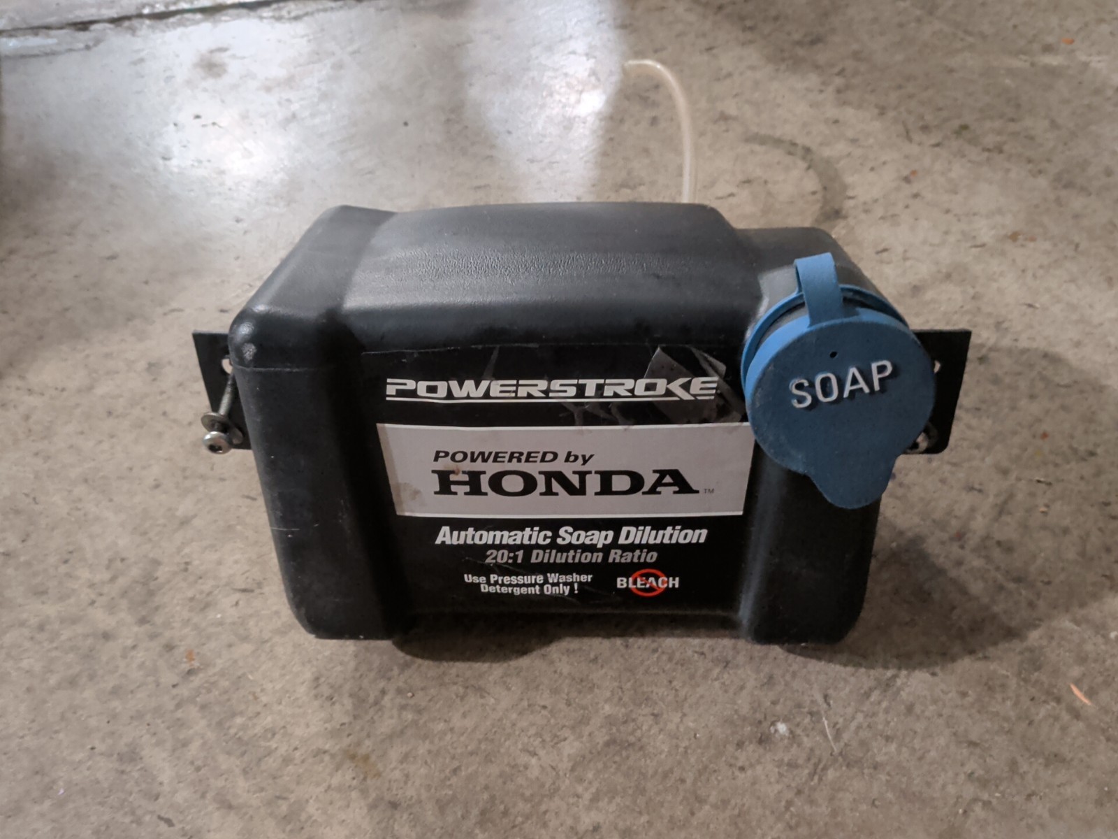 Powerstroke Honda automatic soap dilution 20:1 dilution ratio pressure washer