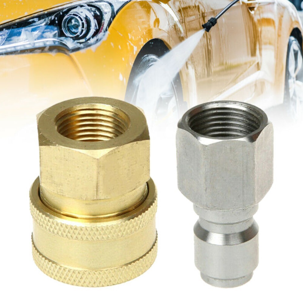 Reliable G3/8 Male And Female Coupling For Pressure Washer Hose Connections