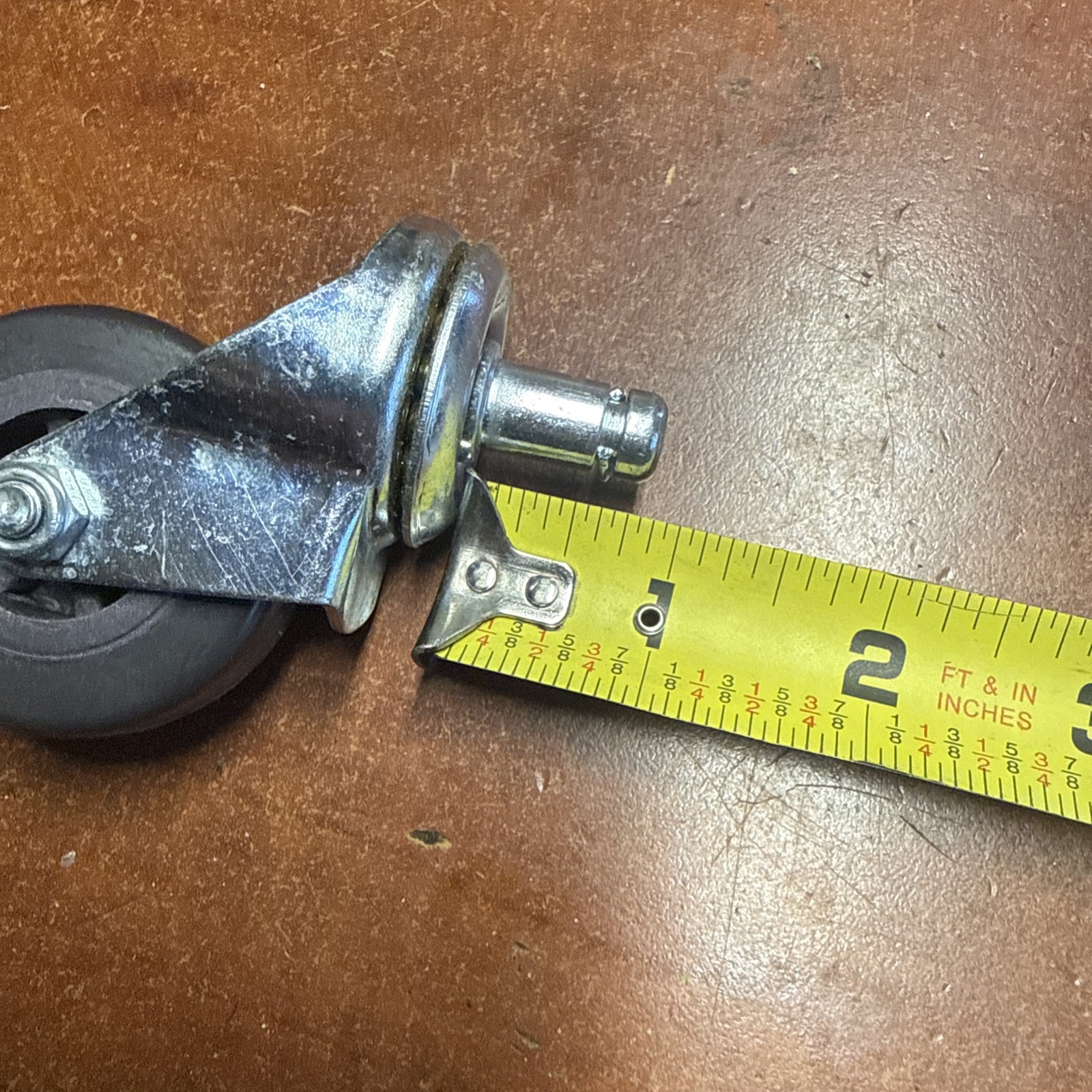 Used Genuine Part Caster Wheel For Ryobi RY31SC12 15” Water Surface Cleaner