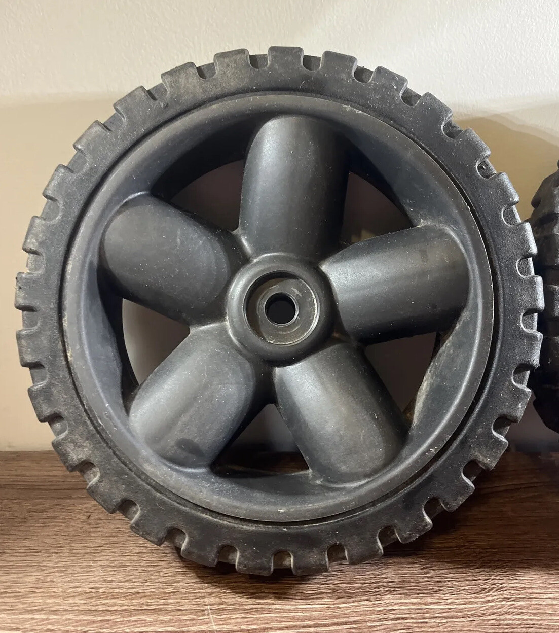 OEM Ryobi 308451062 Wheels for RY141900 2000 PSI Electric Pressure Washer. Used