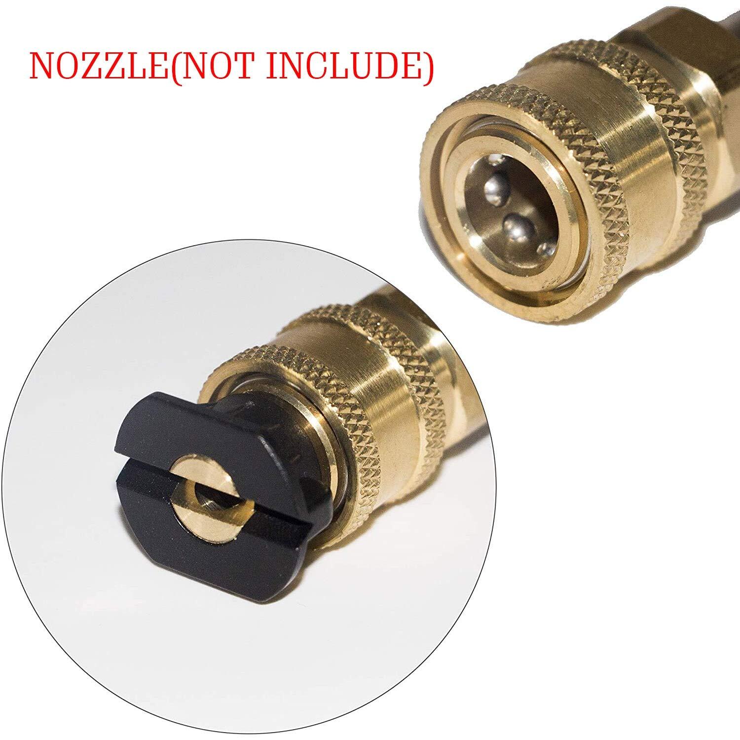 2 Pack Pressure Washer Extension Wand Quick Connect