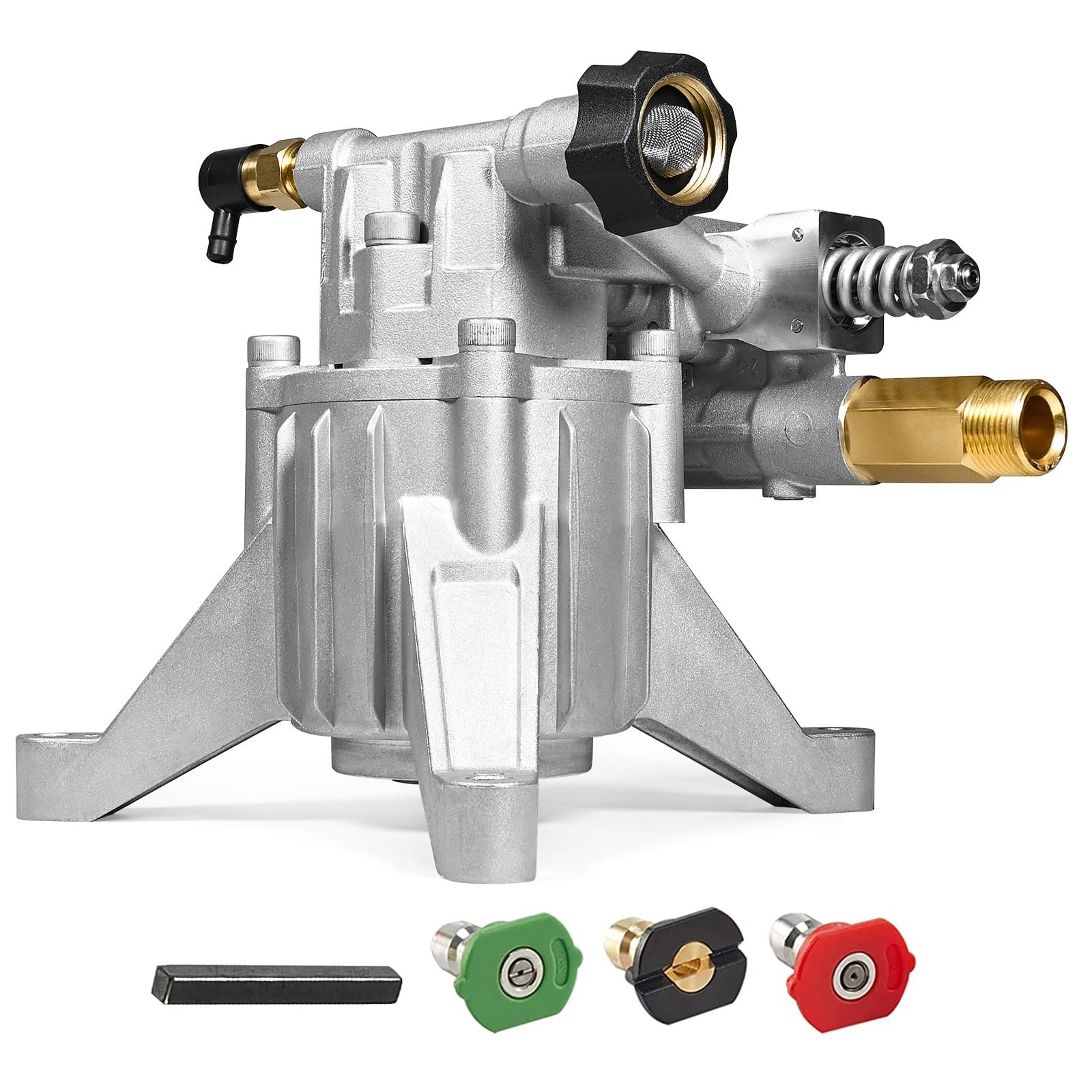 Pressure Washer Pump 3100 PSI 2.5 GPM 7/8 Inch Shaft Vertical Gas Engine