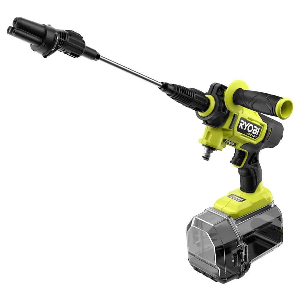 RYOBI 40V HP Brushless 600 PSI 0.7 GPM Cold Water Electric Power Cleaner