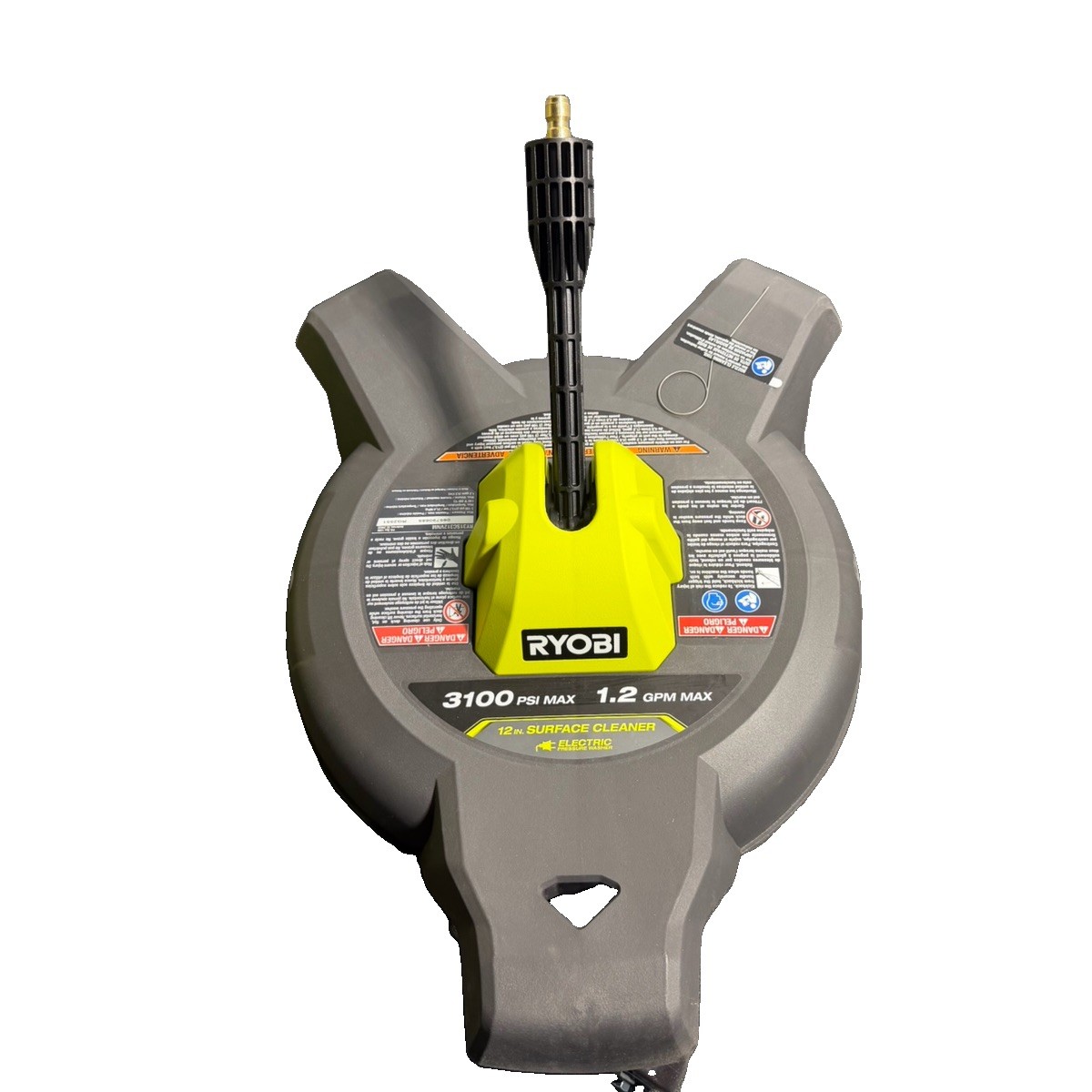 RYOBI 12 in. 3100 PSI Electric Pressure Washer Surface Cleaner RY31SC12VNM