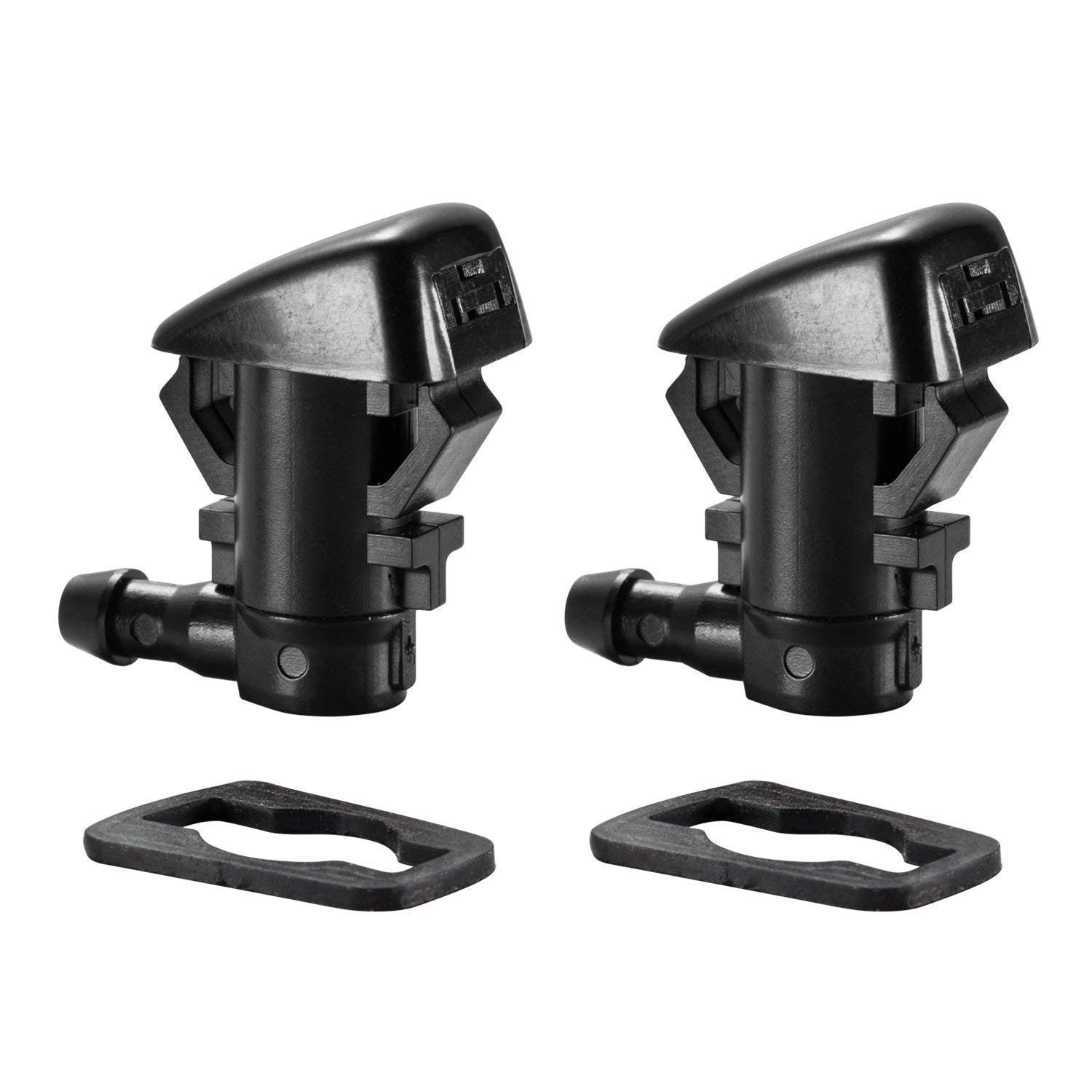 2Pcs Windshield Washer Nozzles Fit for 2005-2016 Jeep Grand Cherokee, 2005-2013