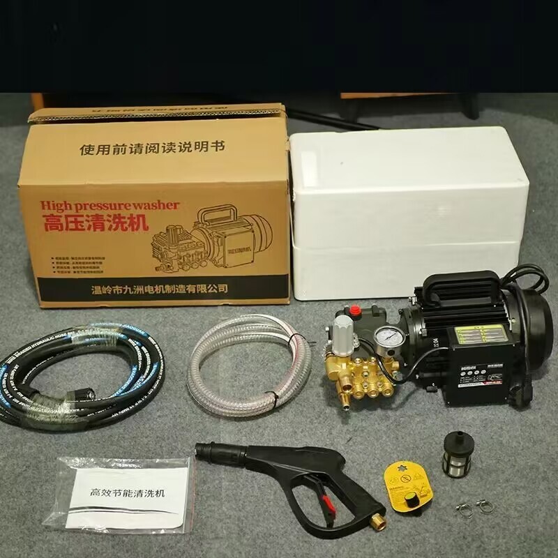 220V Copper Electric High Pressure Washer Pump Car Cleaning Machine 7Mpa 13L/min