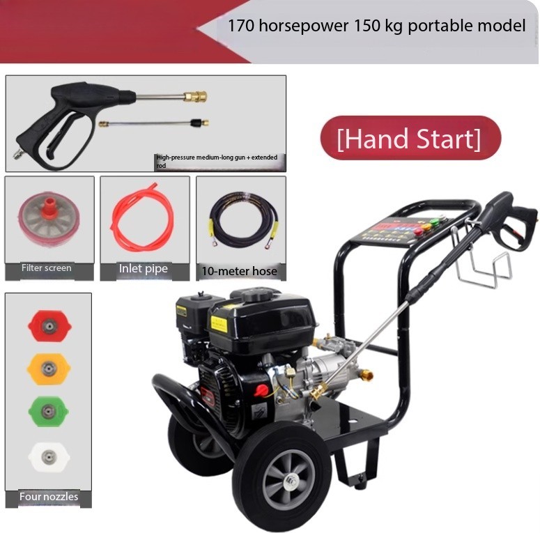 Ultra-High Pressure High-Power Diesel Car Wash Machine for Industrial Use