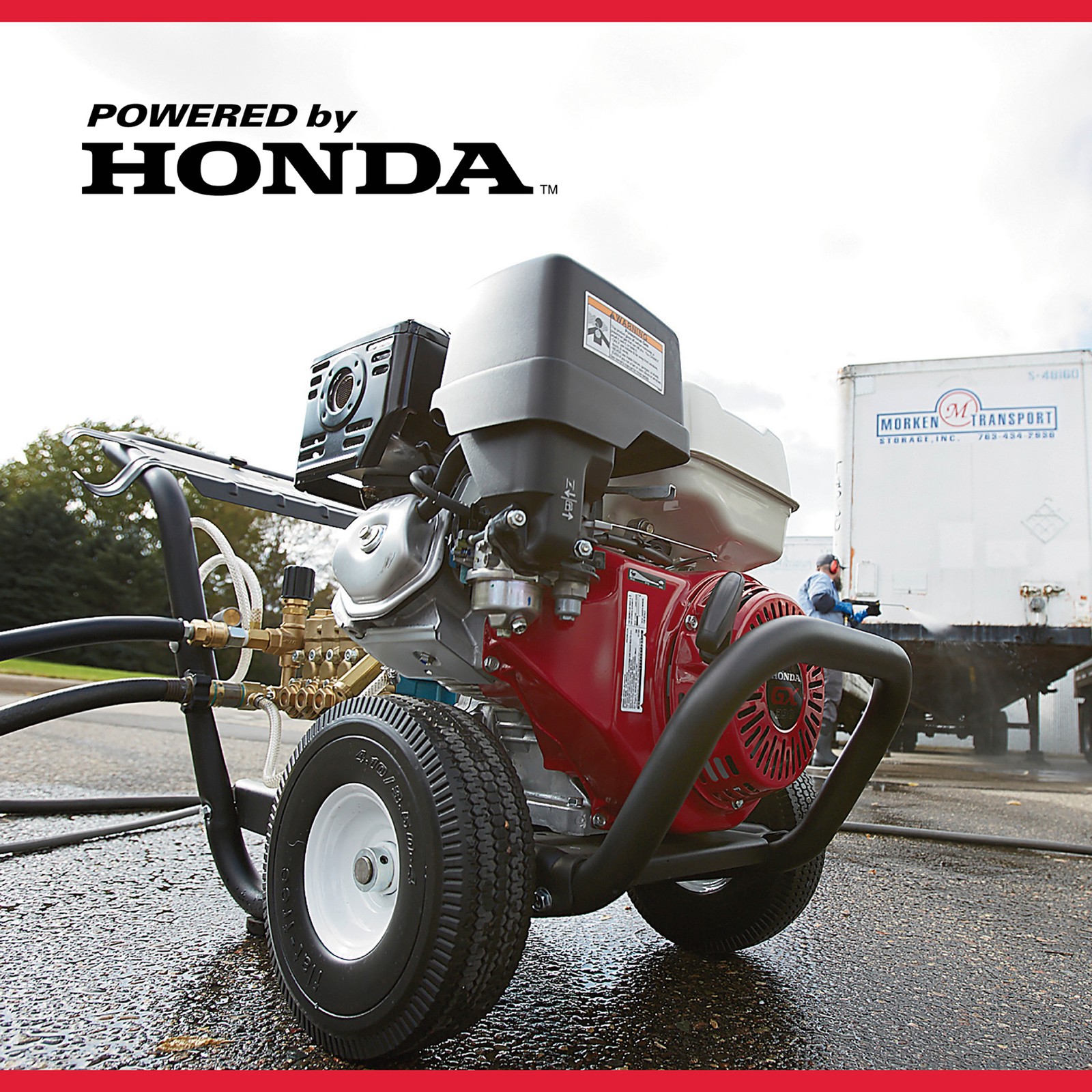 NorthStar Gas Cold Water Pressure Washer, Honda GX390 OHV Engine, 4200 PSI, 3.5