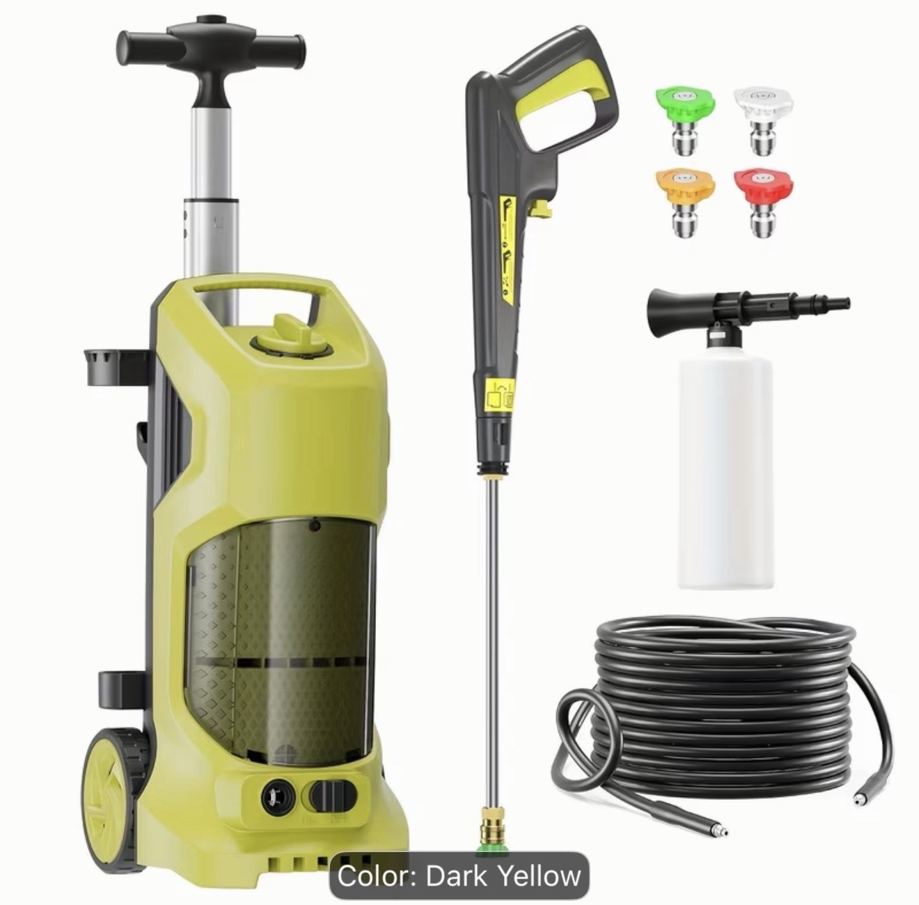 4300PSI – 3.2 GPM Electric Pressure Washer, 25ft Hose, for Outdoor Cleaning