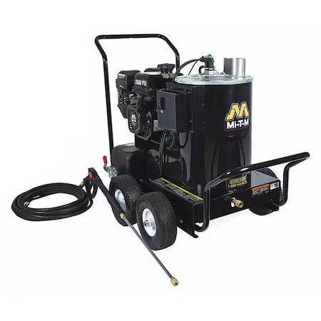 Mi-T-M Gph-2500-0Gmm Medium Duty 2500 Psi 2.5 Gpm Hot Water Gas Pressure Washer