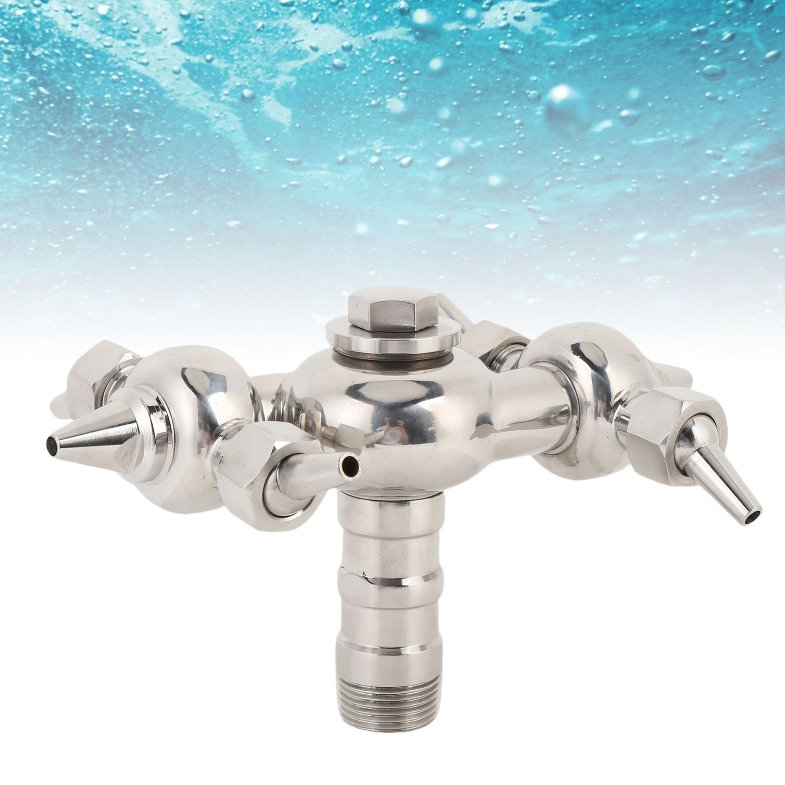 Powerful 360° Cleaning Spray Ball Canister For Tanks Stainless Steel Use