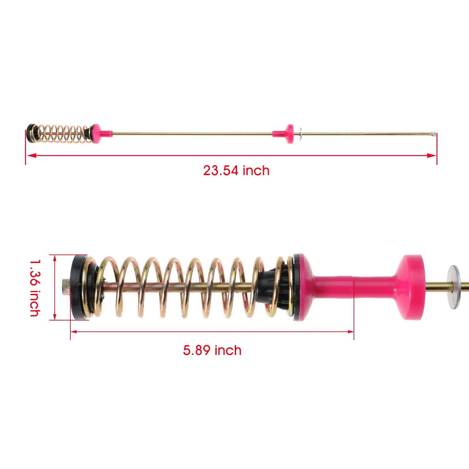 DC97-16350U Upgrade Washer Suspension Rod Kit Fit for Washer WA50R5400AV, WA4…