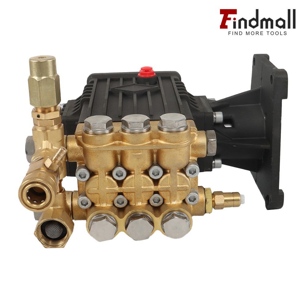 Findmall Pressure Washer Pump 1″ Shaft 4GPM Horizontal 3000PSI /4000PSI /4400PSI