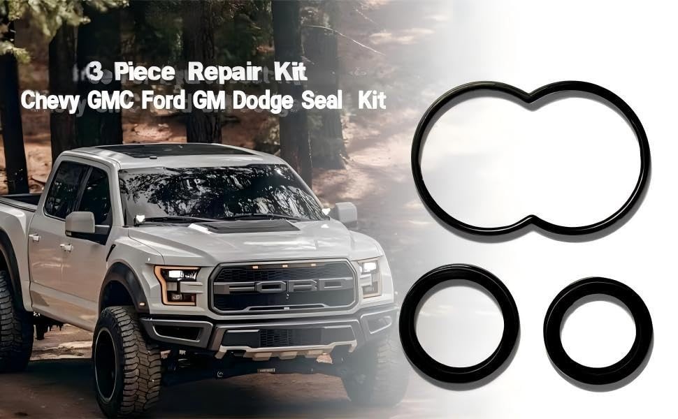 2771004 Repair Seal Kit 3 Piece Leak Replacement for Chevy GMC Ford GM Dodge